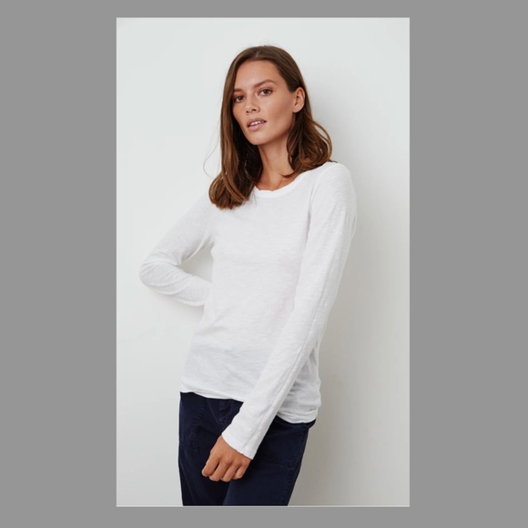 Velvet by Graham & Spencer Ladies Zofina L/S Tee - Picture 2 of 4